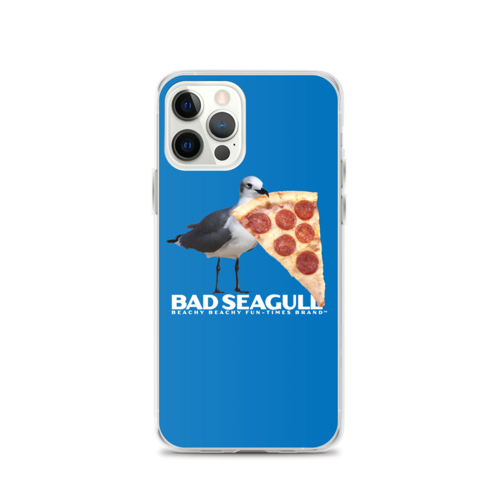 Bad Seagull Jumbo Pizza Logo iPhone Case