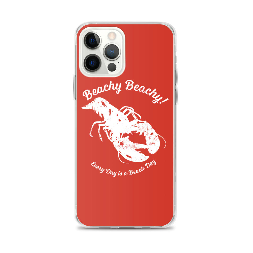 Beachy Beachy Vintage Lobster iPhone Case