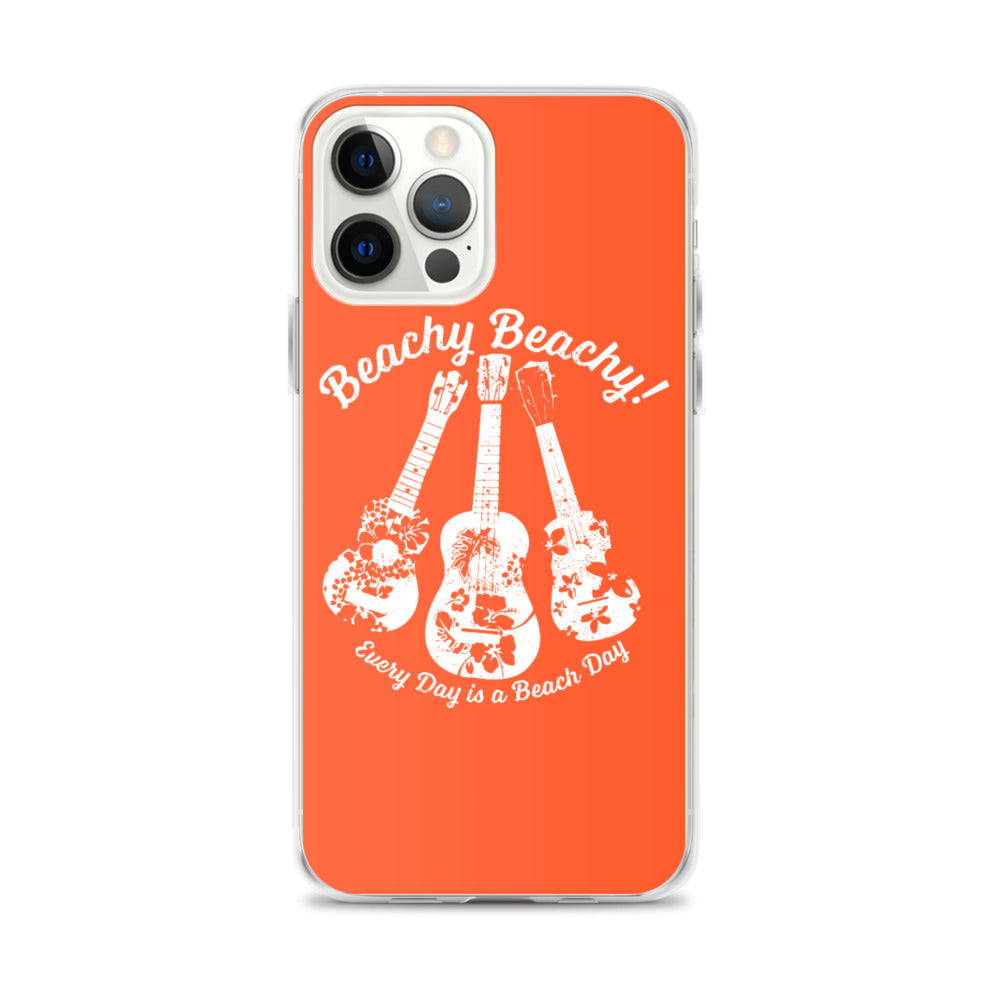 Beachy Beachy Vintage Ukuleles iPhone Case