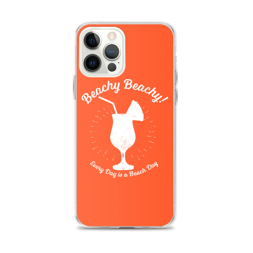 Beachy Beachy Vintage Tropical Boat Drink iPhone Case