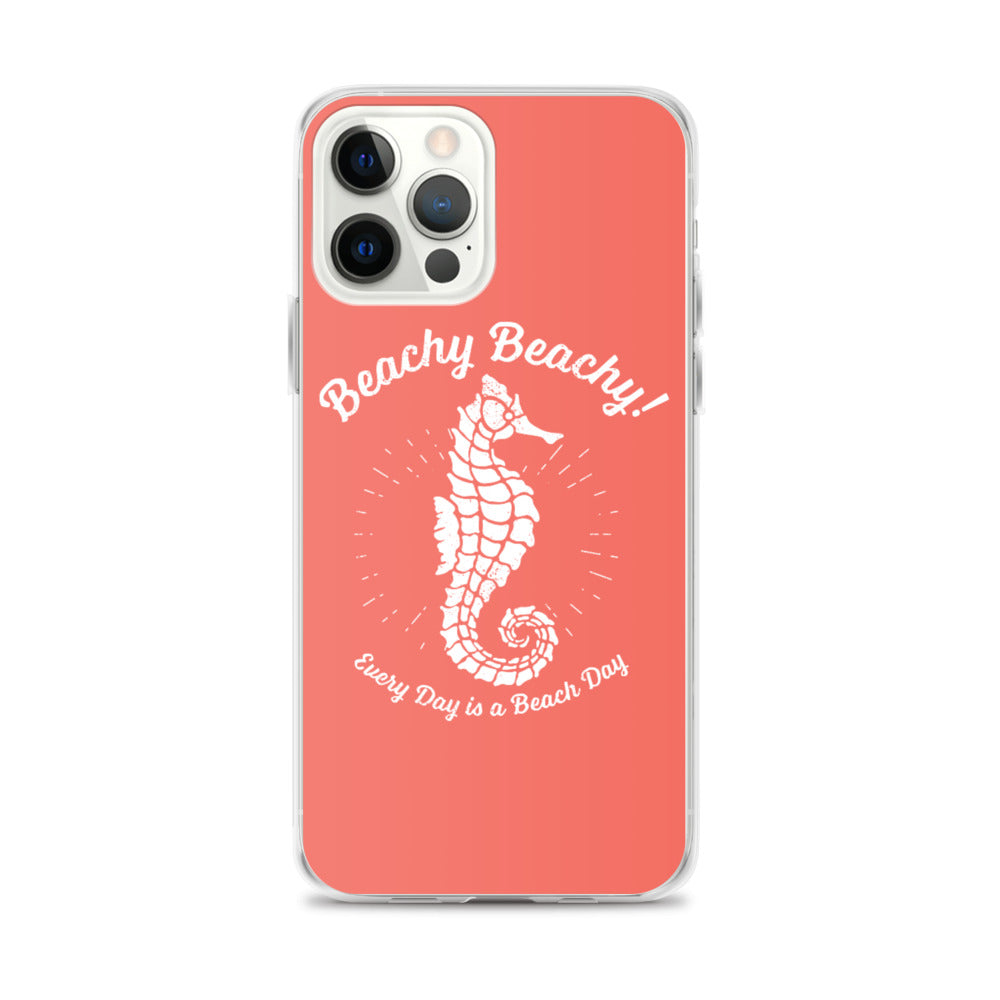 Beachy Beachy Vintage Seahorse iPhone Case