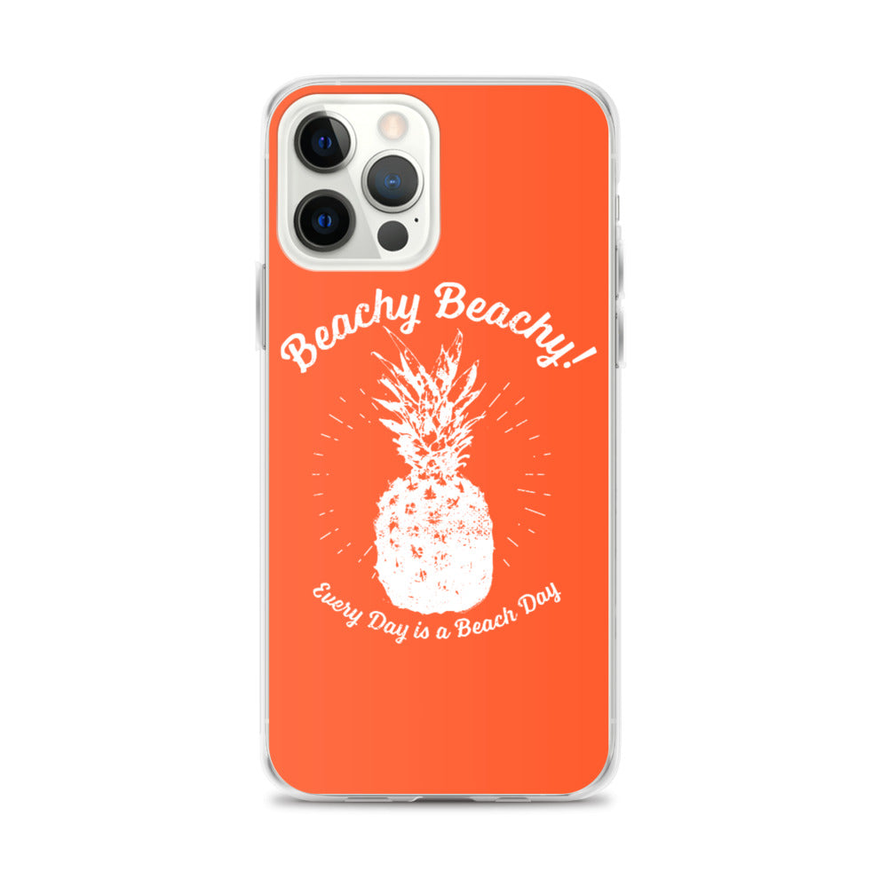 Beachy Beachy Vintage Pineapple iPhone Case