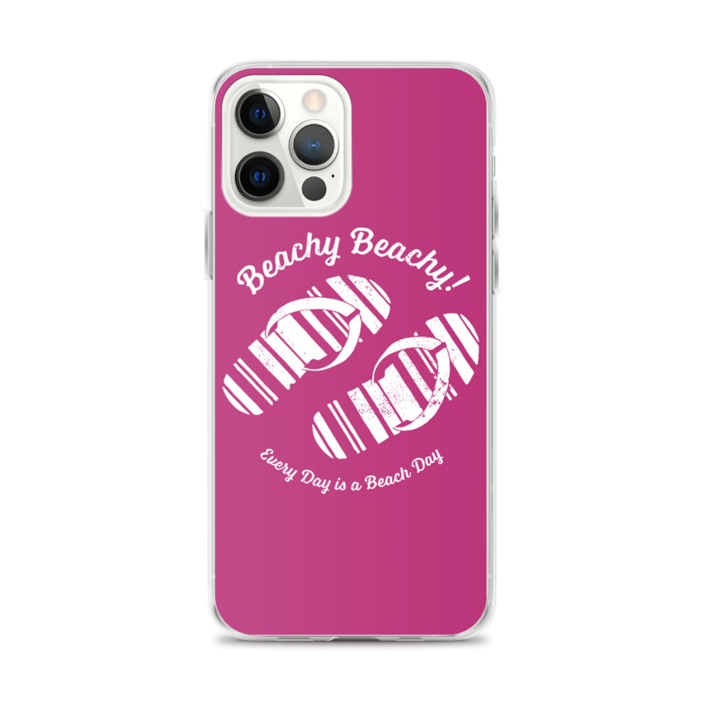 Beachy Beachy Vintage Flip Flops iPhone Case