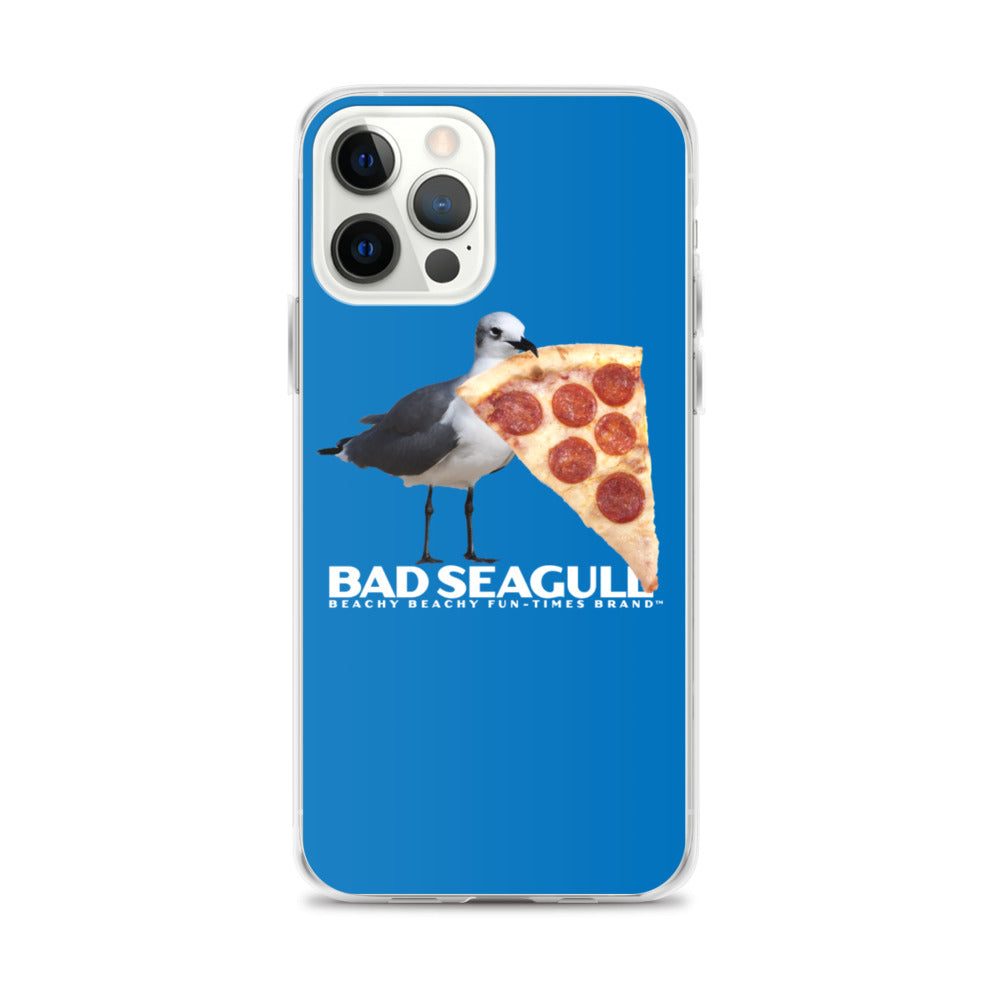 Bad Seagull Jumbo Pizza Logo iPhone Case