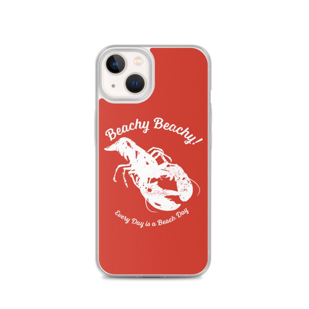 Beachy Beachy Vintage Lobster iPhone Case