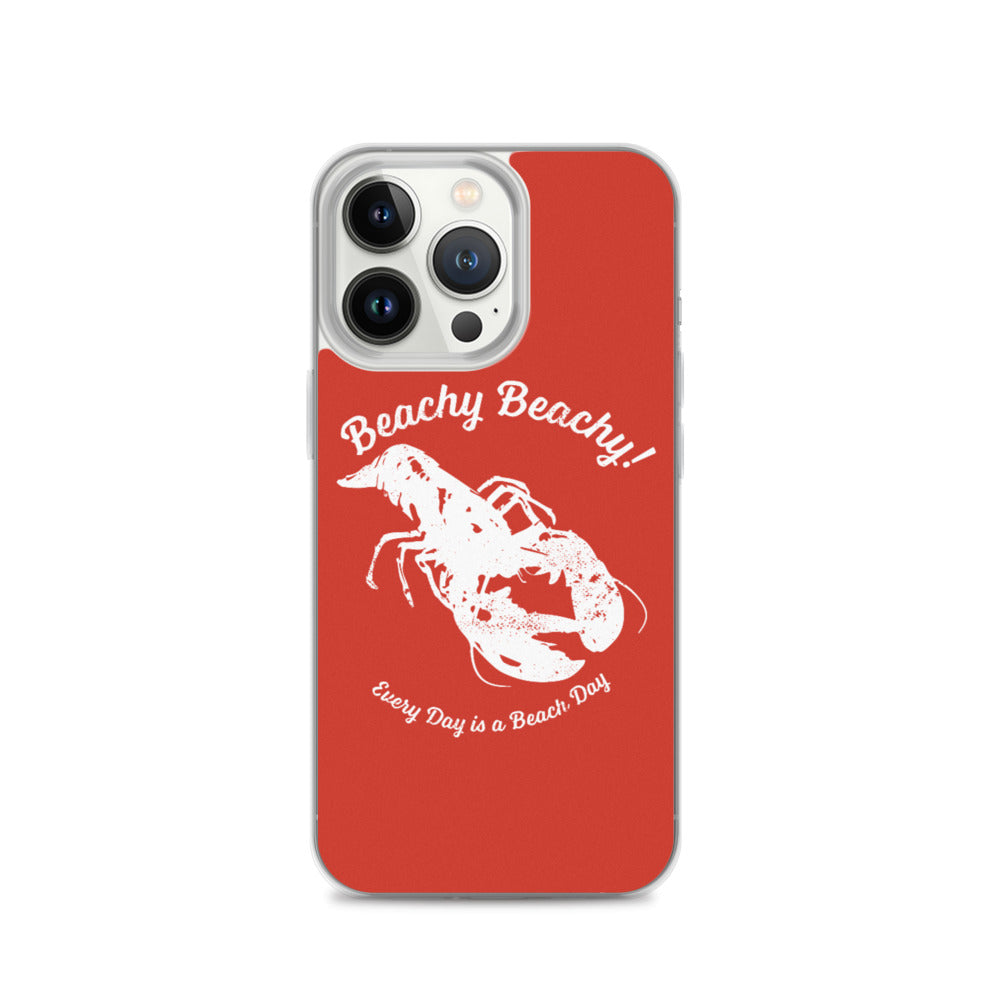 Beachy Beachy Vintage Lobster iPhone Case