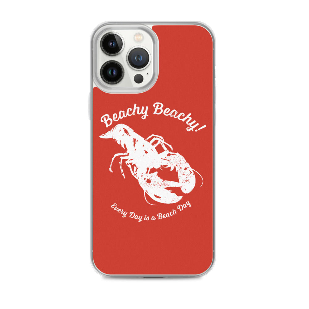 Beachy Beachy Vintage Lobster iPhone Case