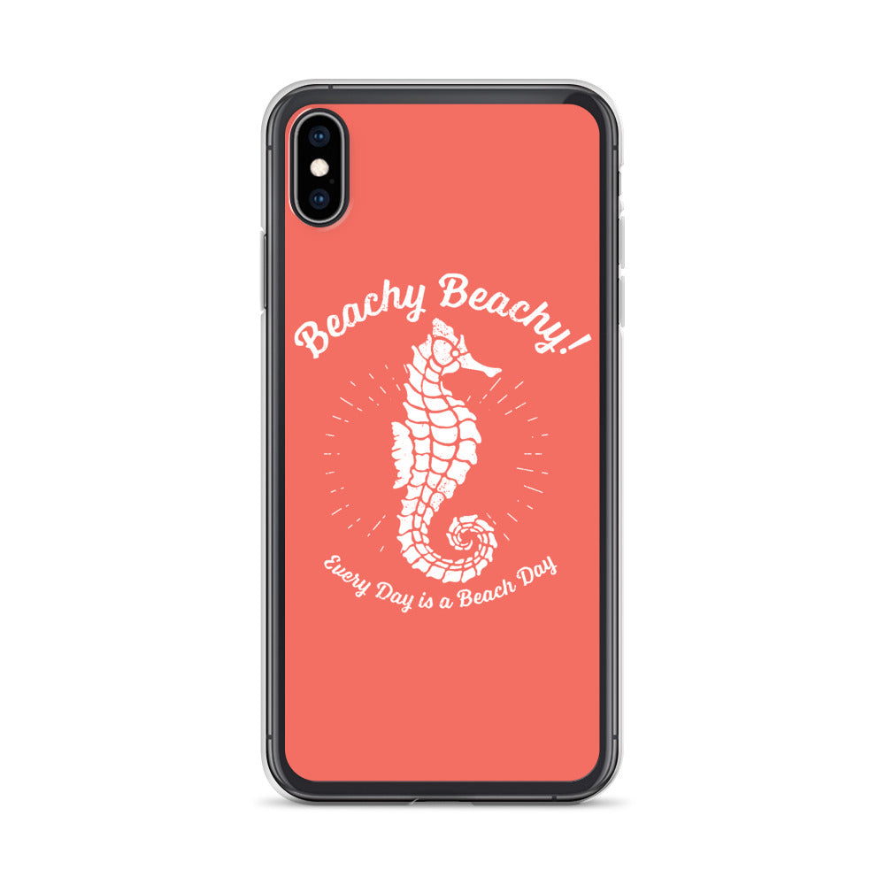 Beachy Beachy Vintage Seahorse iPhone Case