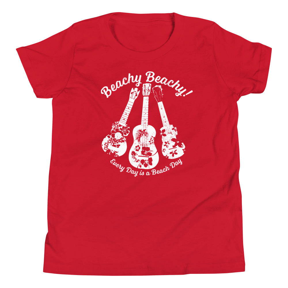 Beachy Beachy Vintage Ukuleles Kids Tee