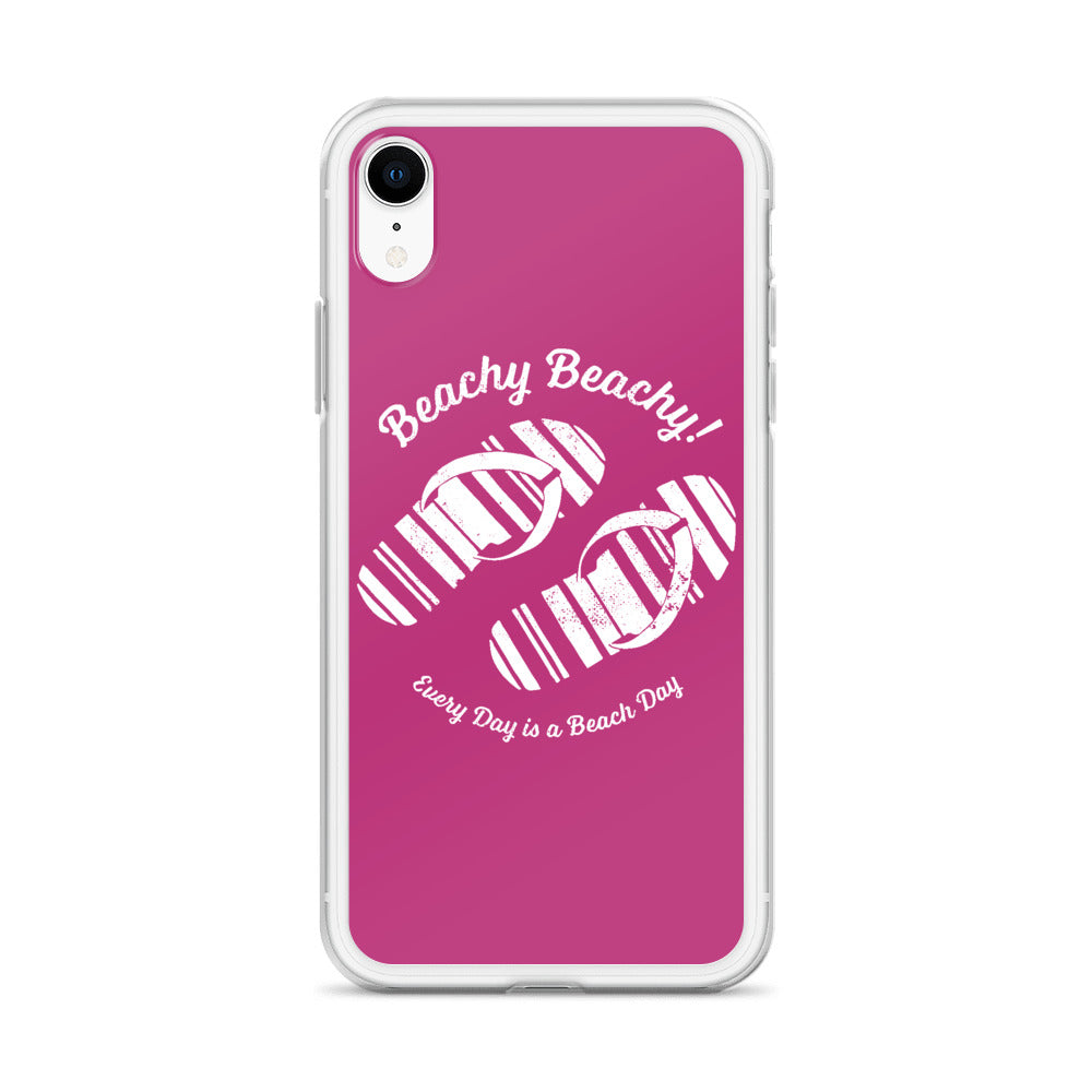 Beachy Beachy Vintage Flip Flops iPhone Case