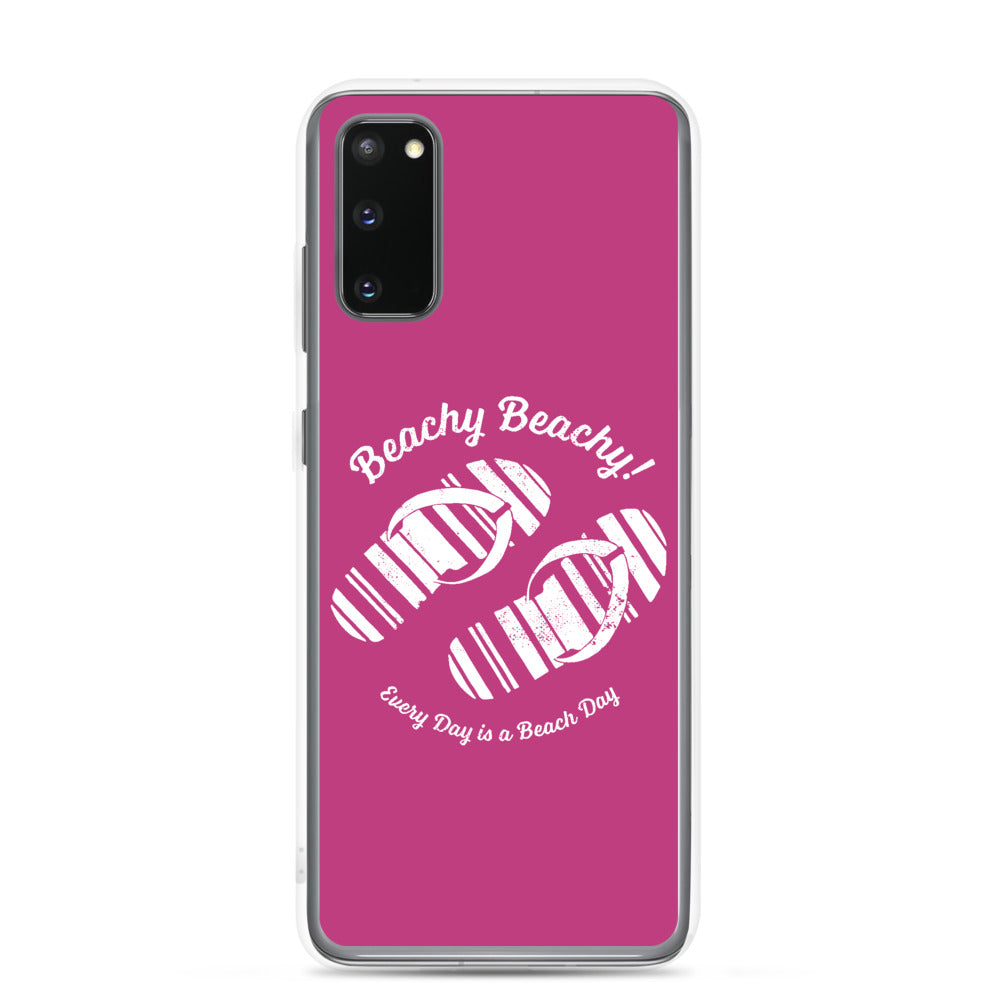 Beachy Beachy Vintage Flip Flops Samsung Phone Case
