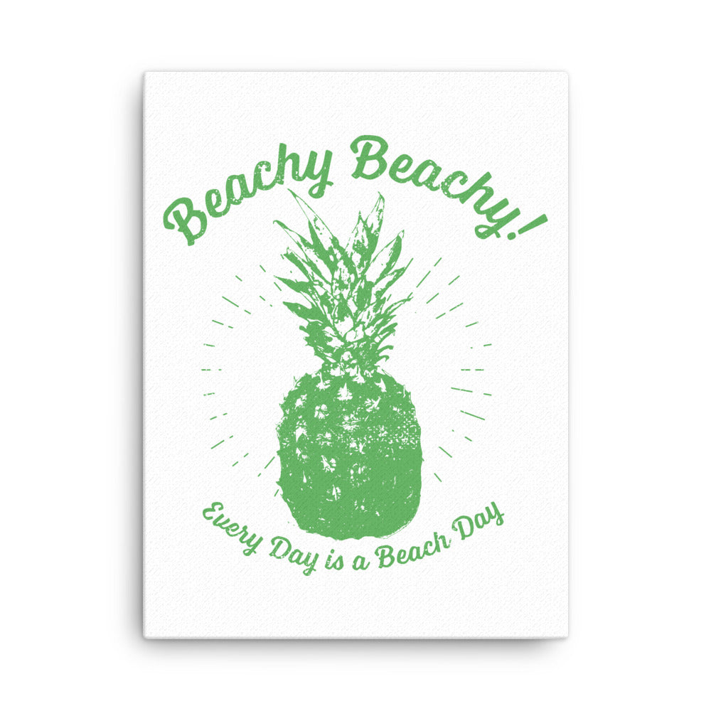 Beachy Beachy Vintage Pineapple Canvas Wall Art