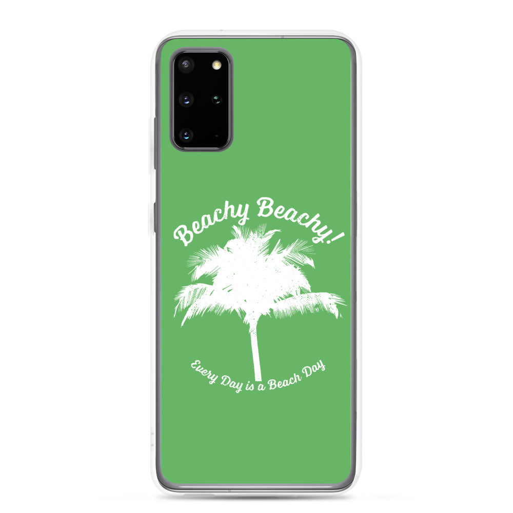 Beachy Beachy Vintage Palm Tree Samsung Phone Case