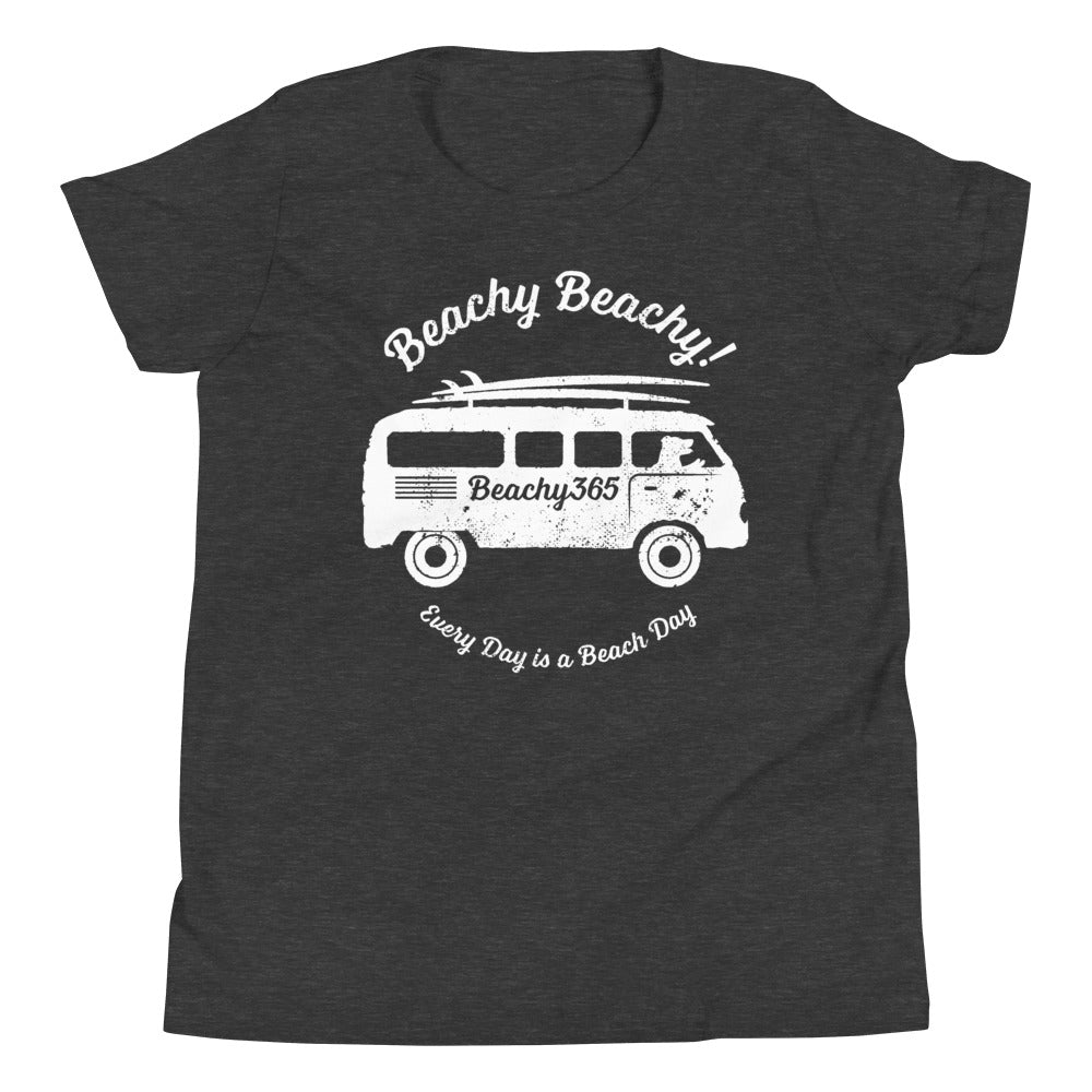 Beachy Beachy Vintage Surfbus Dog Kids Tee