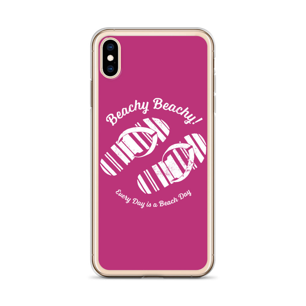 Beachy Beachy Vintage Flip Flops iPhone Case
