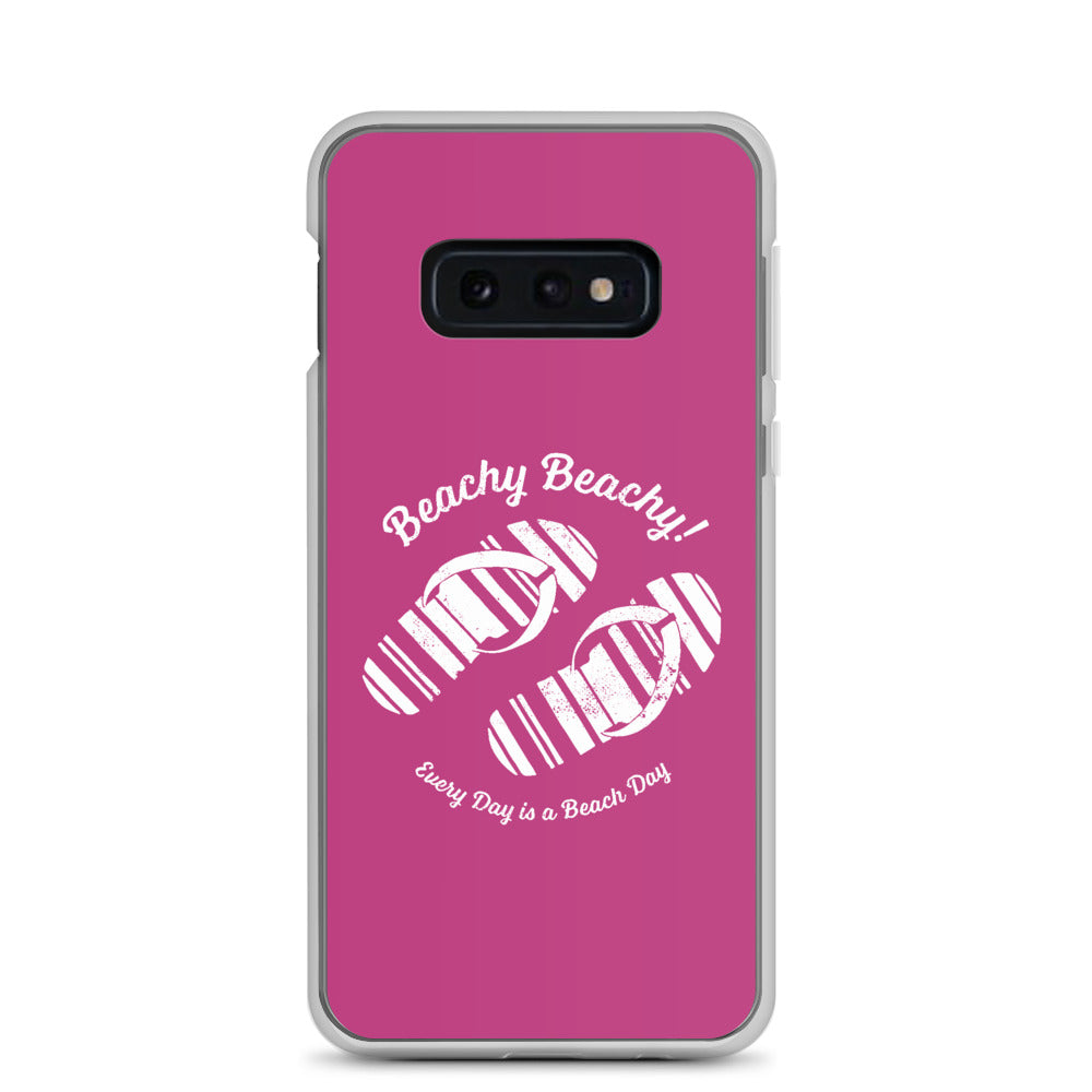 Beachy Beachy Vintage Flip Flops Samsung Phone Case