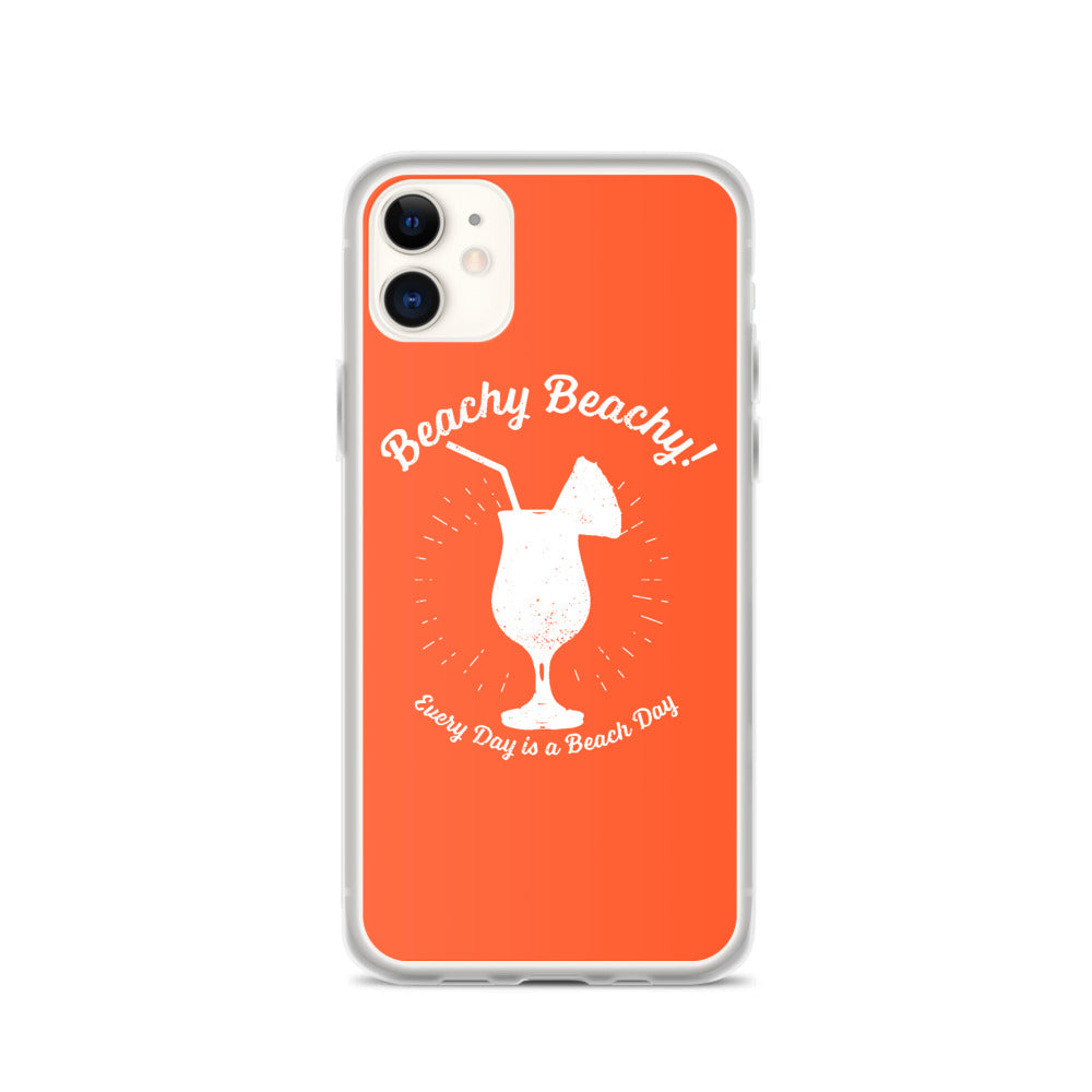 Beachy Beachy Vintage Tropical Boat Drink iPhone Case