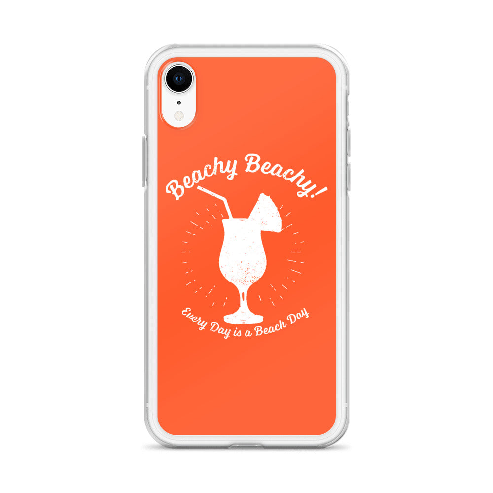 Beachy Beachy Vintage Tropical Boat Drink iPhone Case
