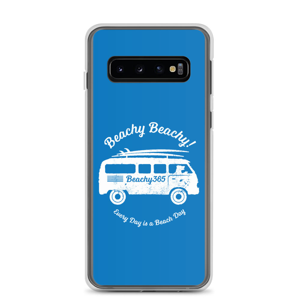 Beachy Beachy Vintage Surfbus Dog Samsung Phone Case