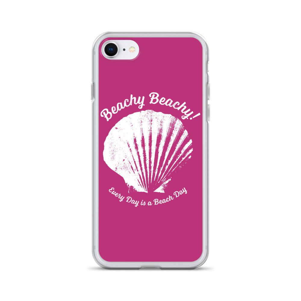 Beachy Beachy Vintage Scallop Shell iPhone Case
