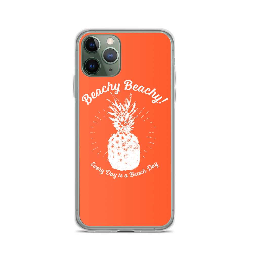 Beachy Beachy Vintage Pineapple iPhone Case