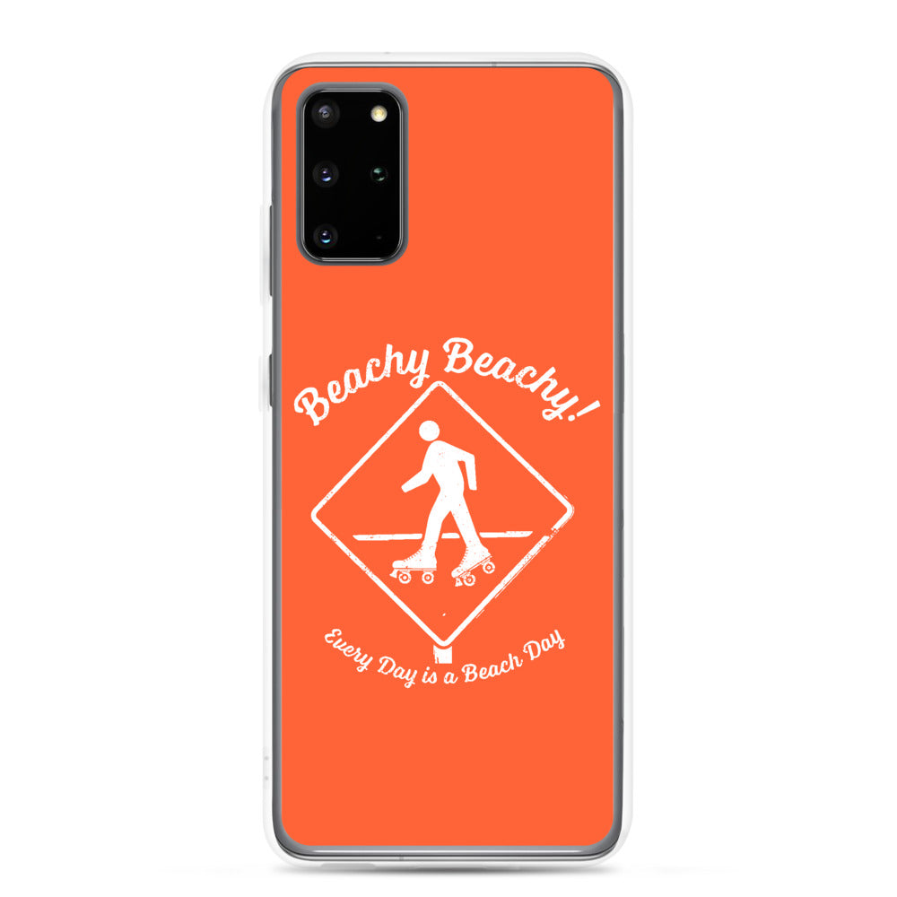 Beachy Beachy Vintage Rollerskater Crossing Samsung Phone Case