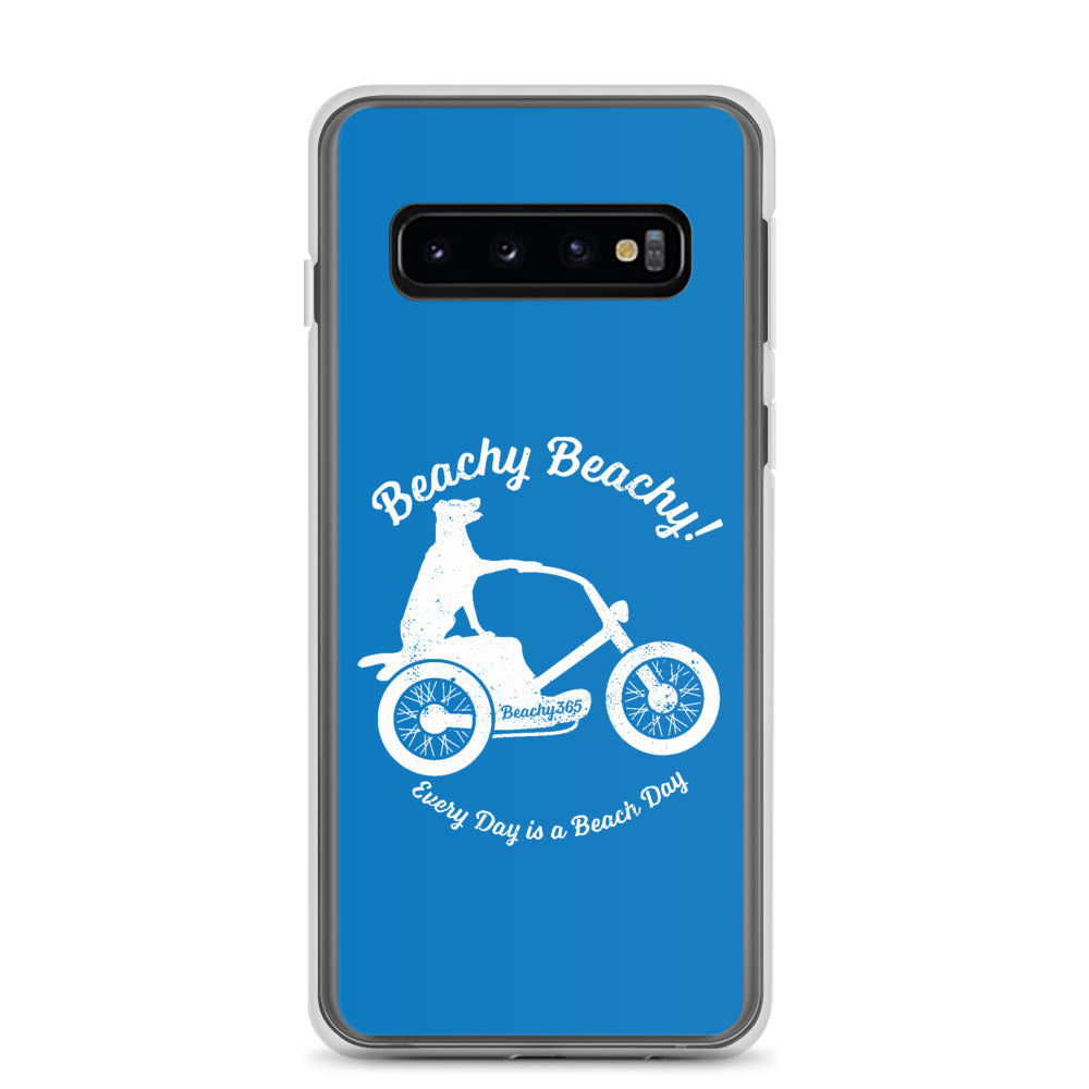 Beachy Beachy Vintage Scooter-Dog Samsung Phone Case