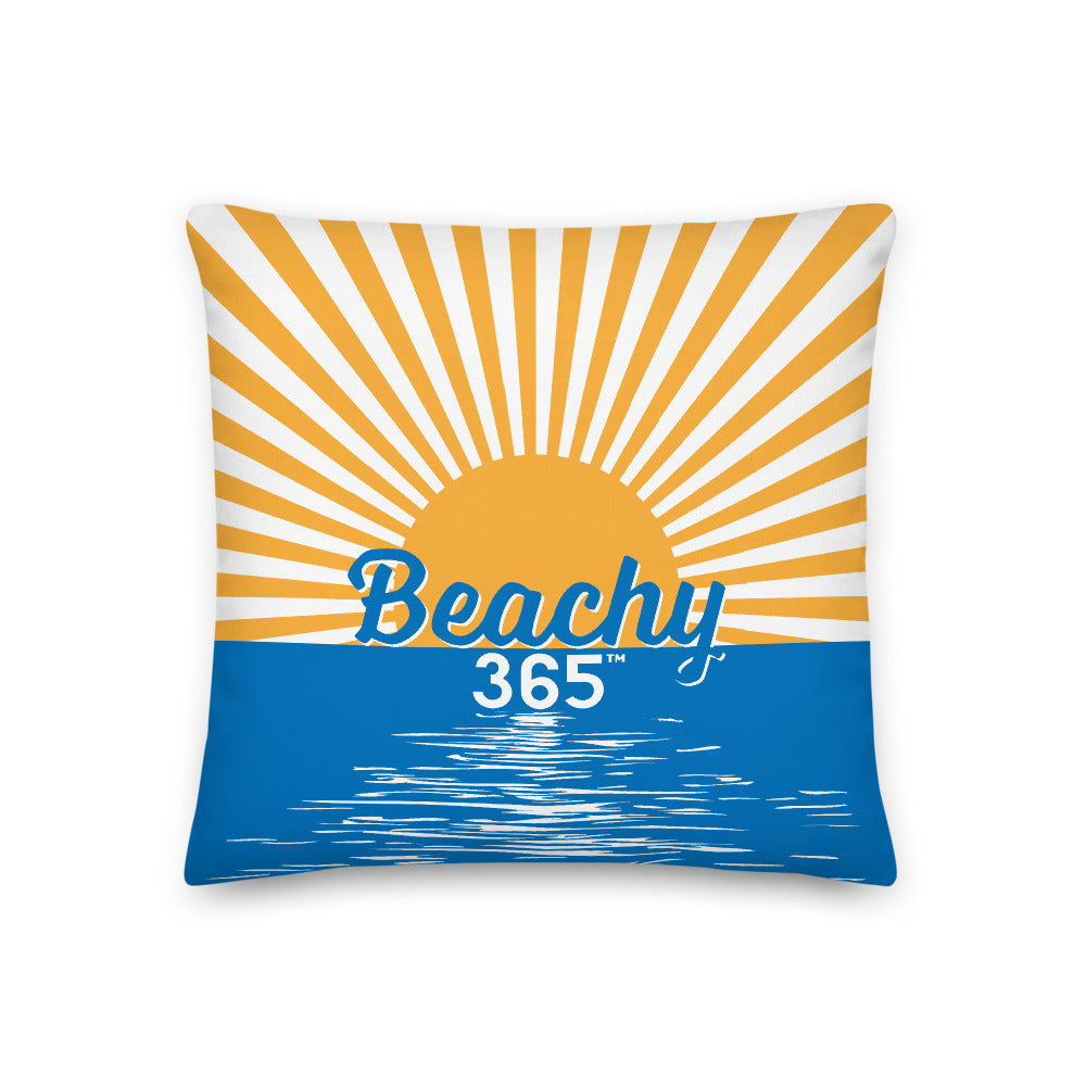 Beachy365 Logo Pillow - 2-Sided Print