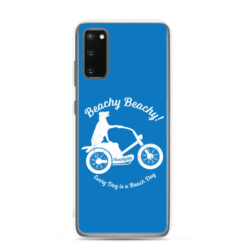 Beachy Beachy Vintage Scooter-Dog Samsung Phone Case
