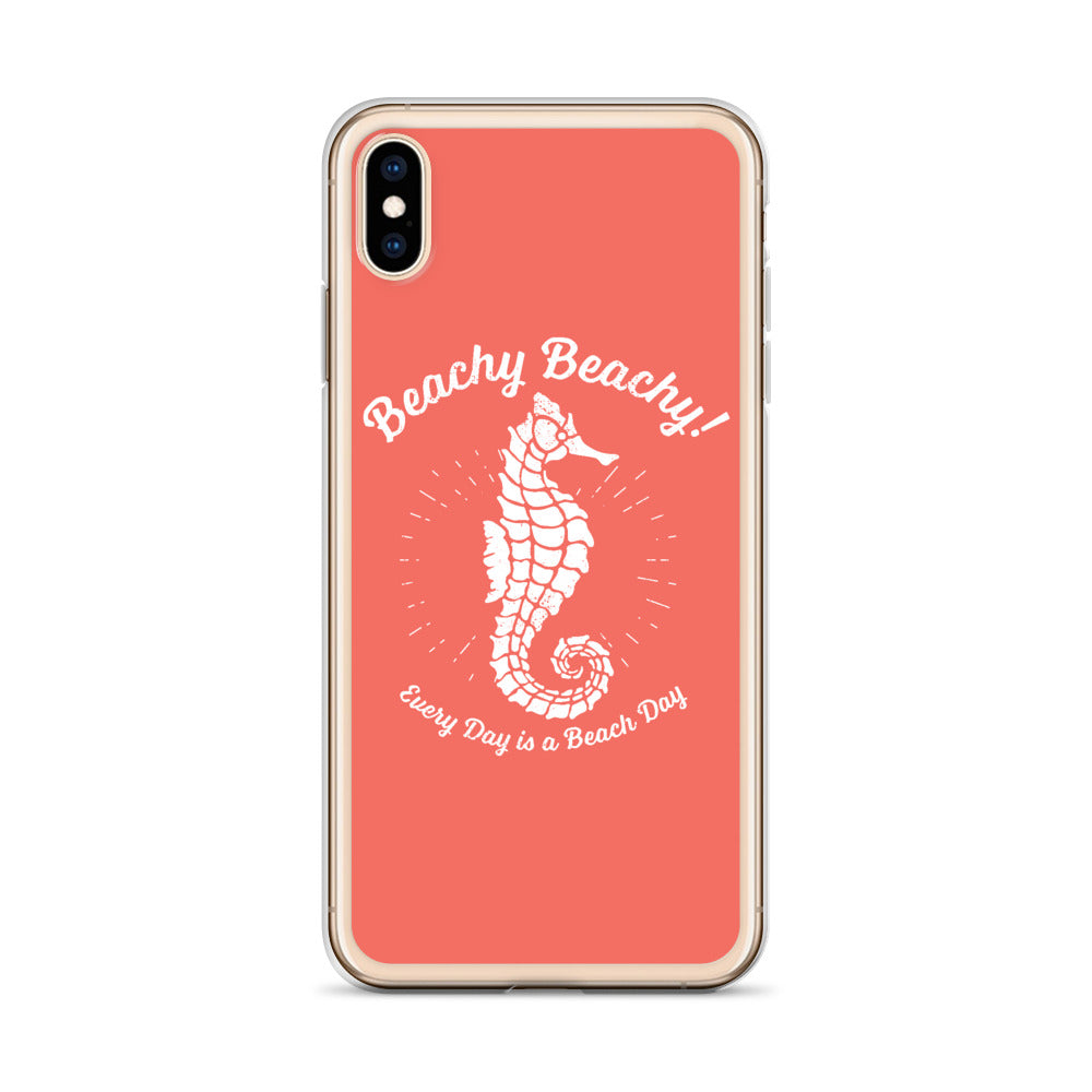 Beachy Beachy Vintage Seahorse iPhone Case