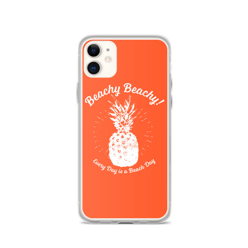 Beachy Beachy Vintage Pineapple iPhone Case