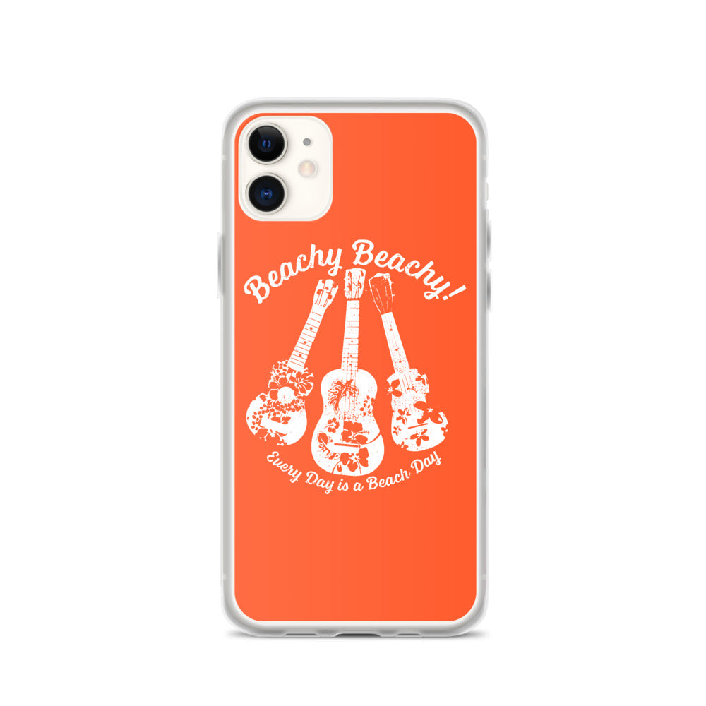 Beachy Beachy Vintage Ukuleles iPhone Case