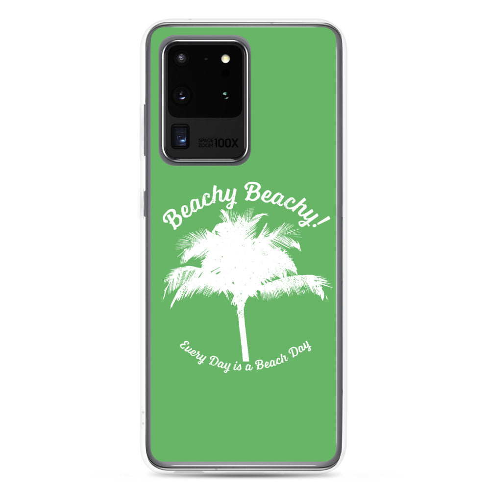 Beachy Beachy Vintage Palm Tree Samsung Phone Case