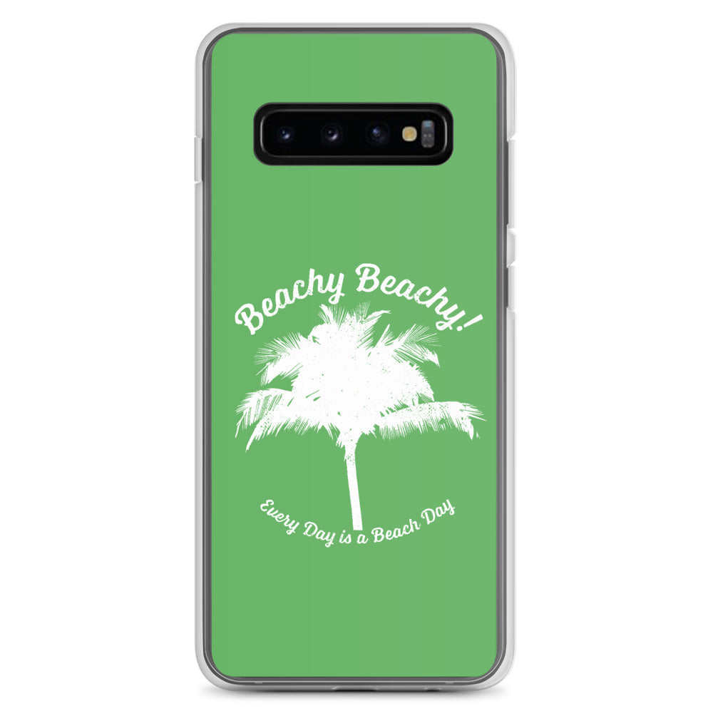 Beachy Beachy Vintage Palm Tree Samsung Phone Case