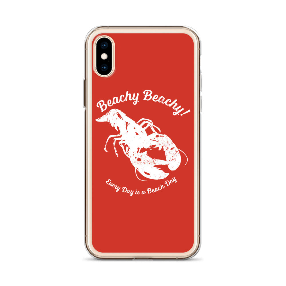 Beachy Beachy Vintage Lobster iPhone Case