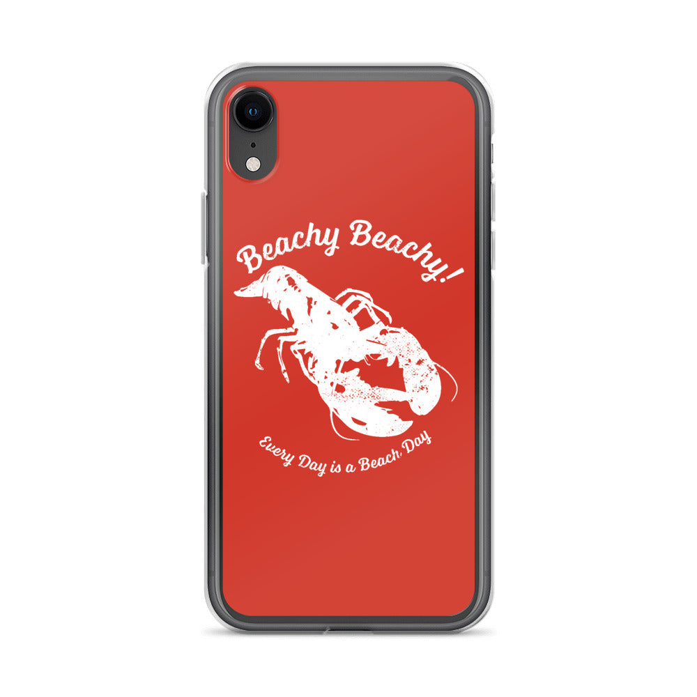 Beachy Beachy Vintage Lobster iPhone Case
