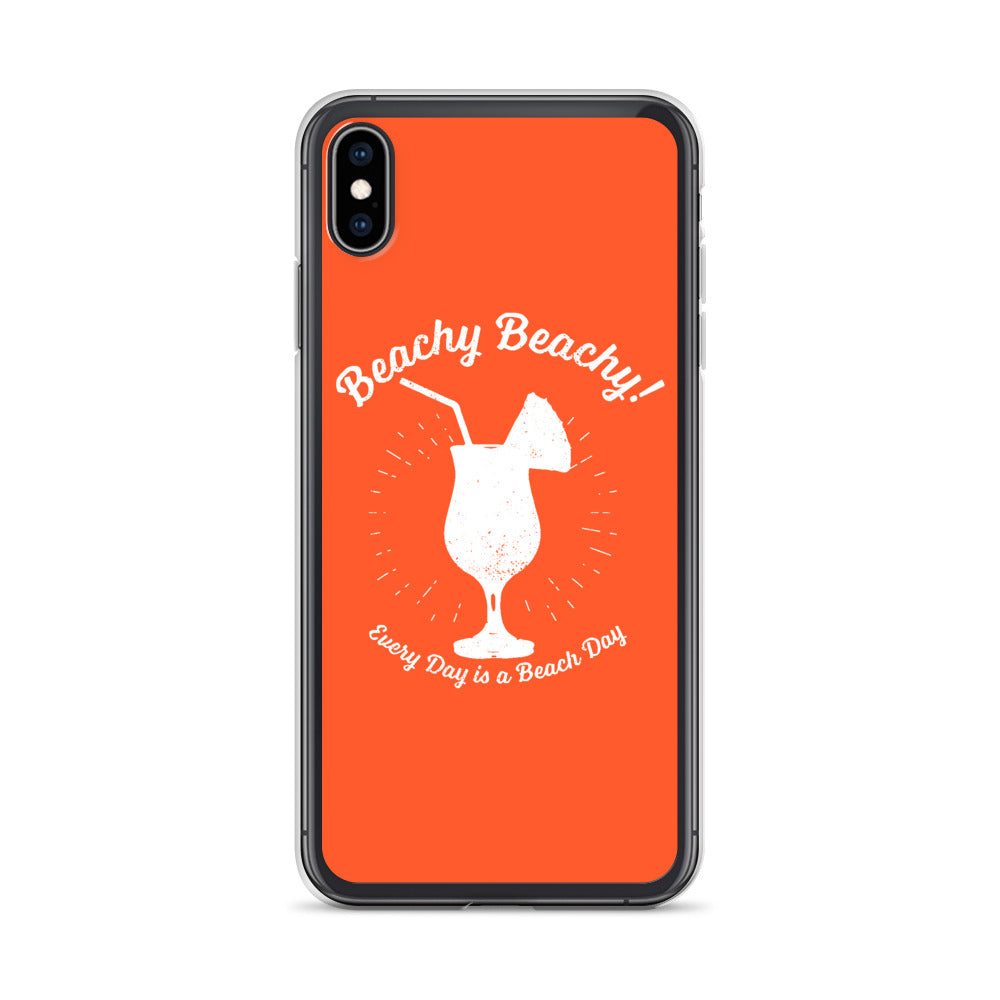 Beachy Beachy Vintage Tropical Boat Drink iPhone Case