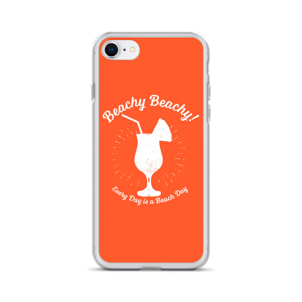 Beachy Beachy Vintage Tropical Boat Drink iPhone Case