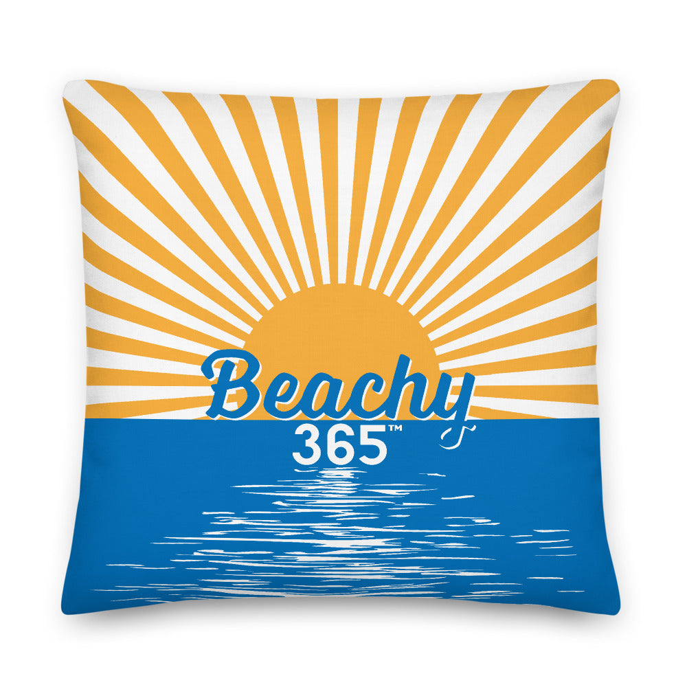 Beachy365 Logo Pillow - 2-Sided Print