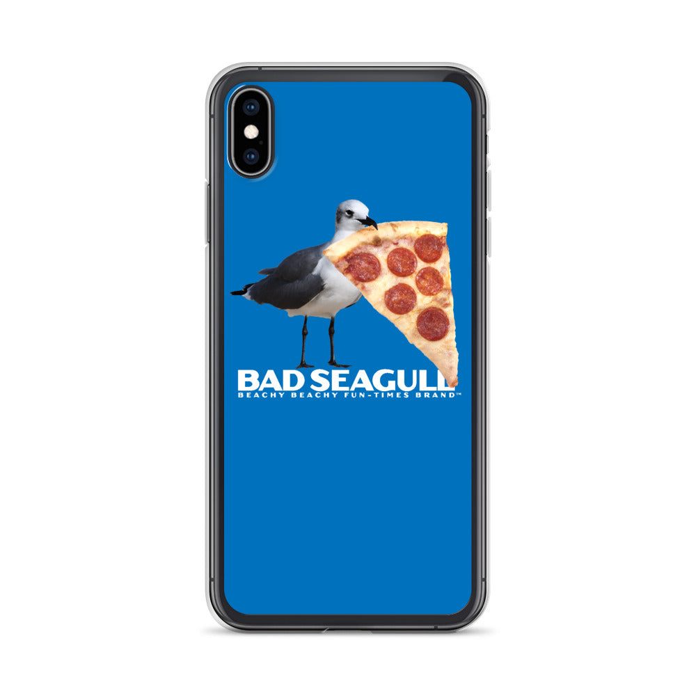 Bad Seagull Jumbo Pizza Logo iPhone Case