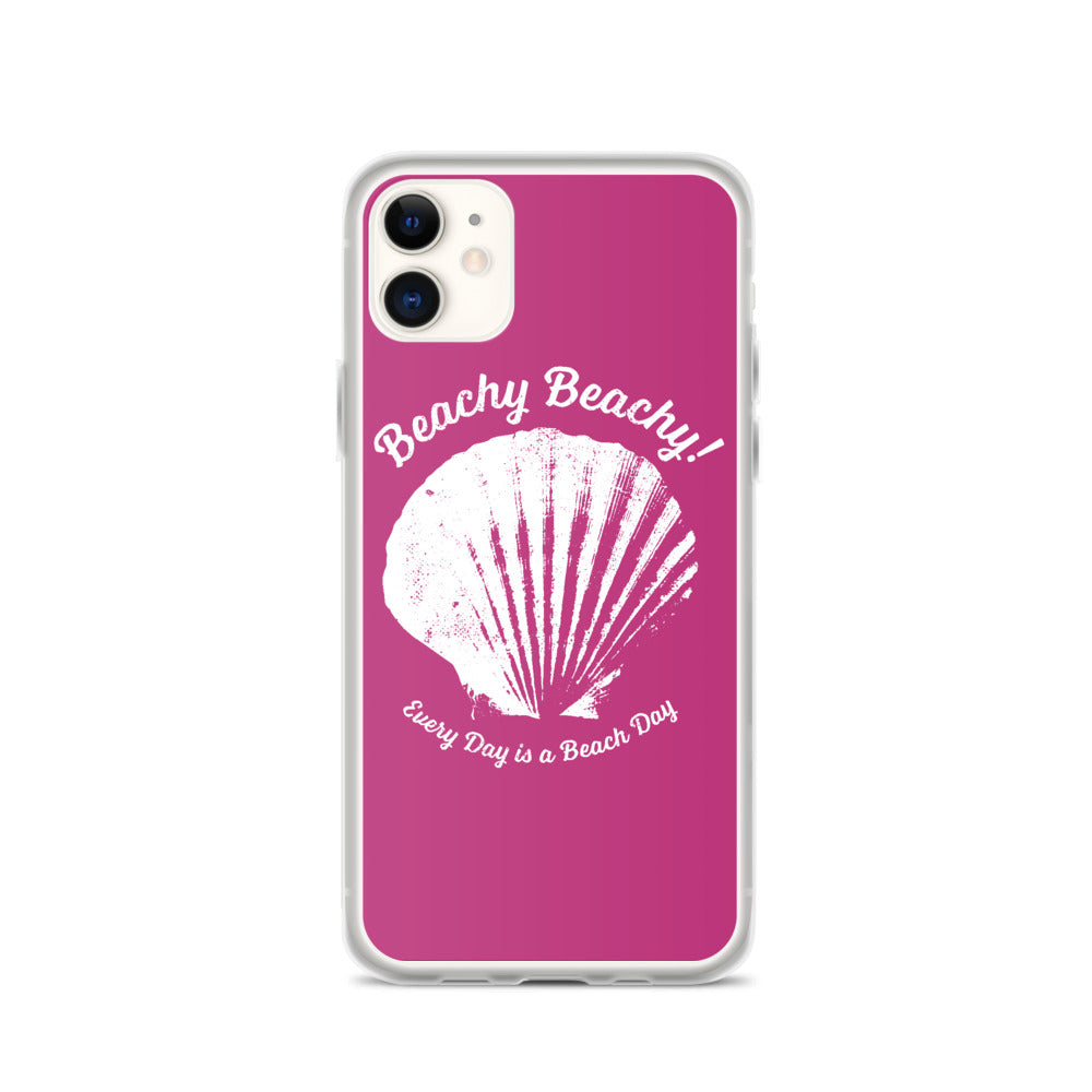 Beachy Beachy Vintage Scallop Shell iPhone Case