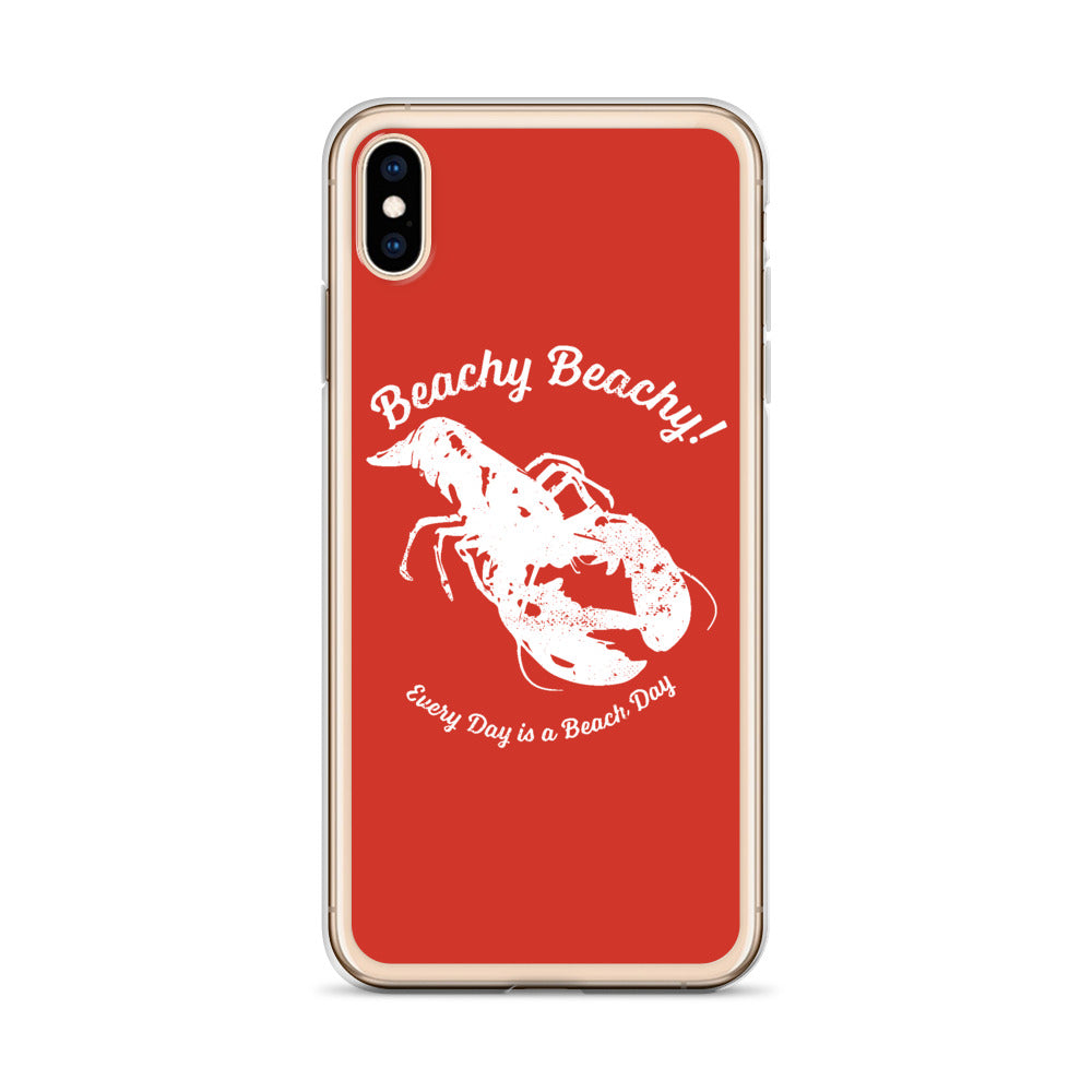 Beachy Beachy Vintage Lobster iPhone Case