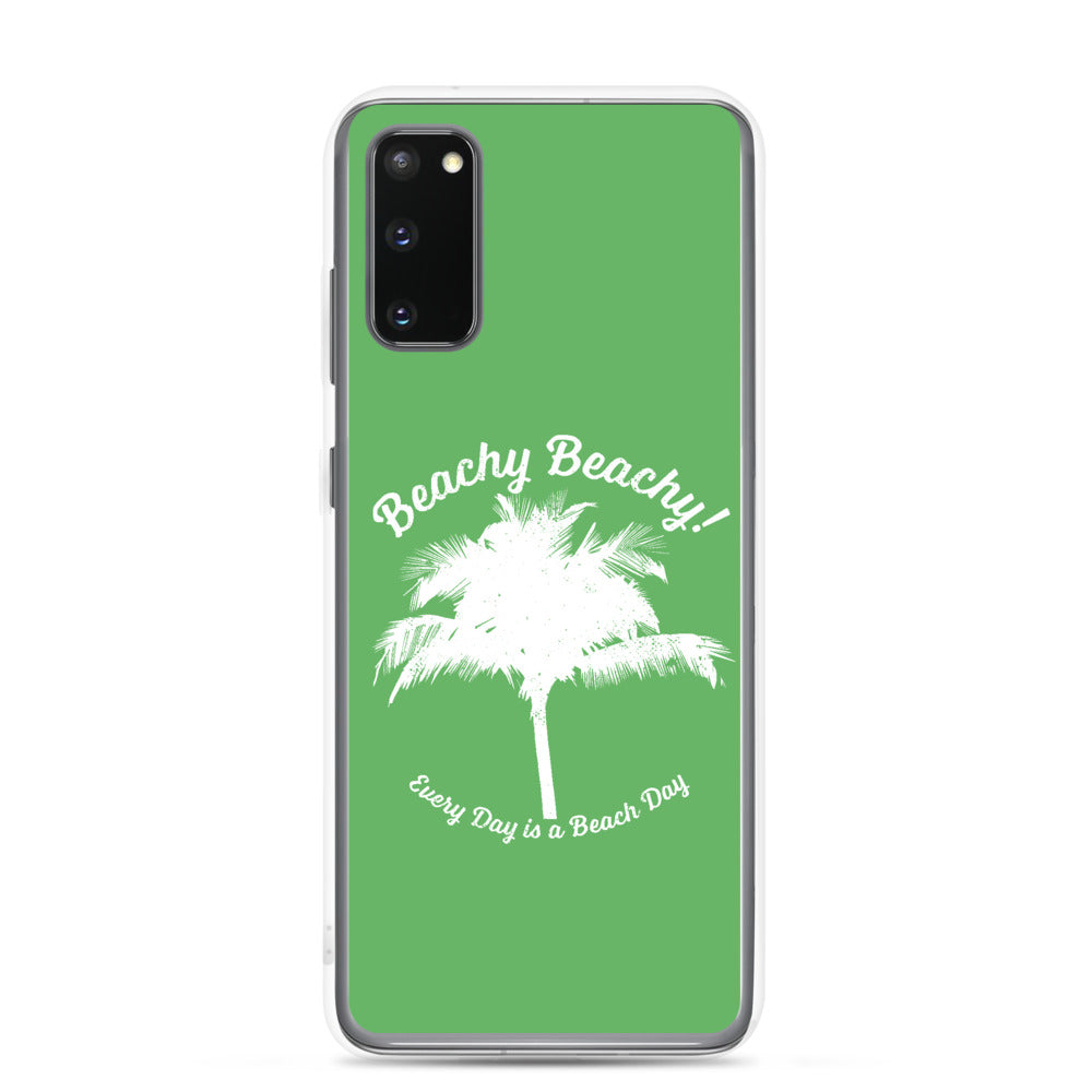 Beachy Beachy Vintage Palm Tree Samsung Phone Case