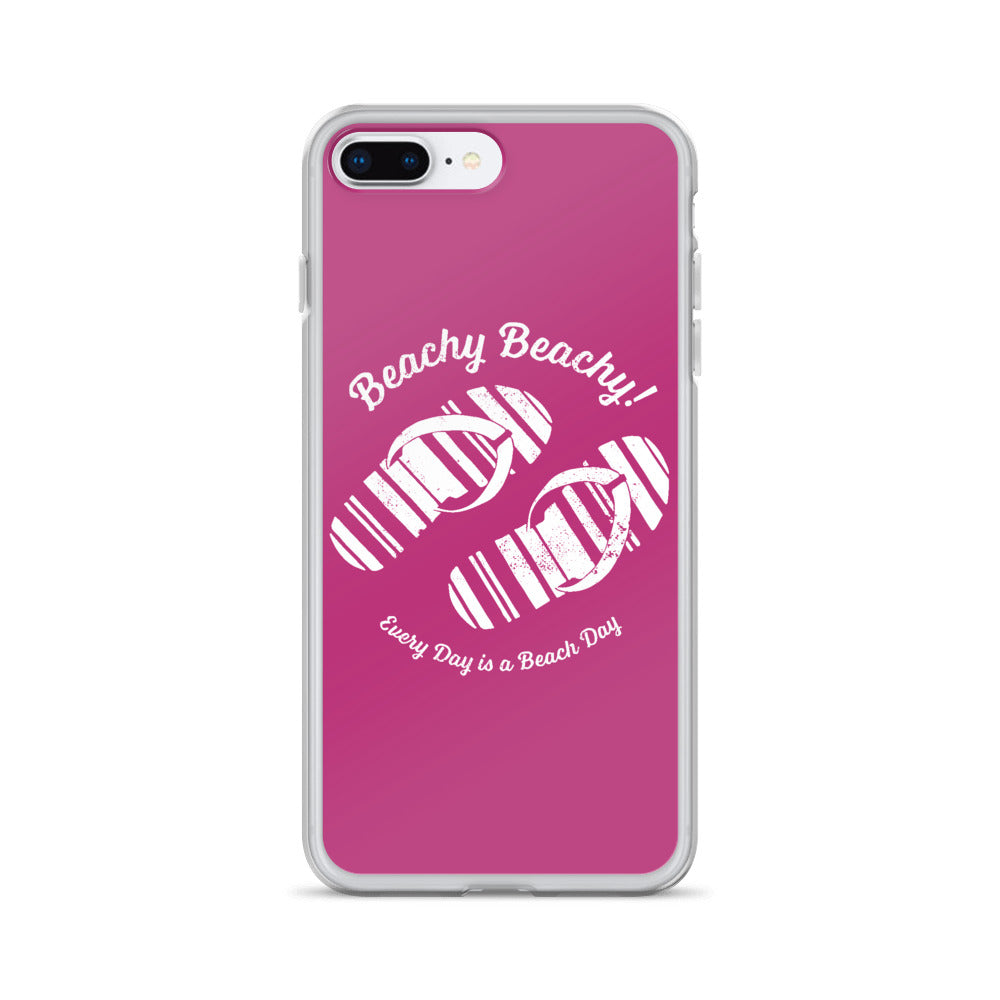 Beachy Beachy Vintage Flip Flops iPhone Case