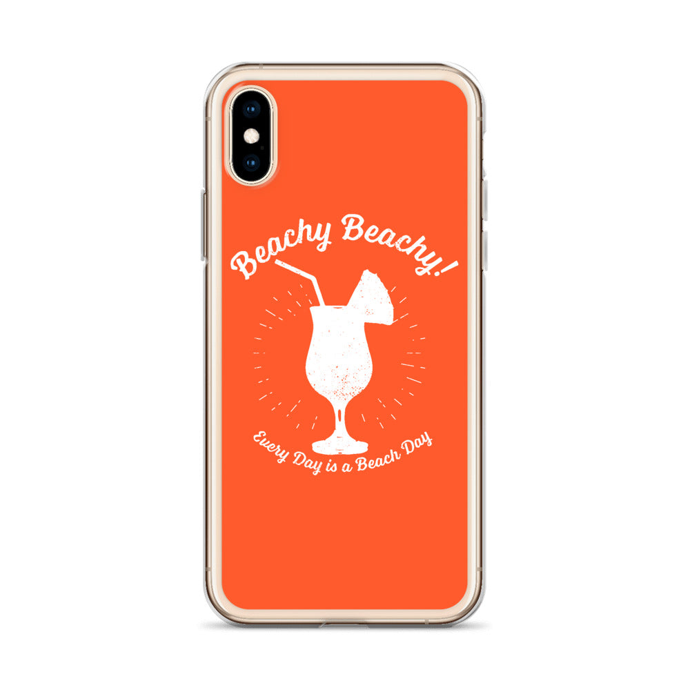 Beachy Beachy Vintage Tropical Boat Drink iPhone Case