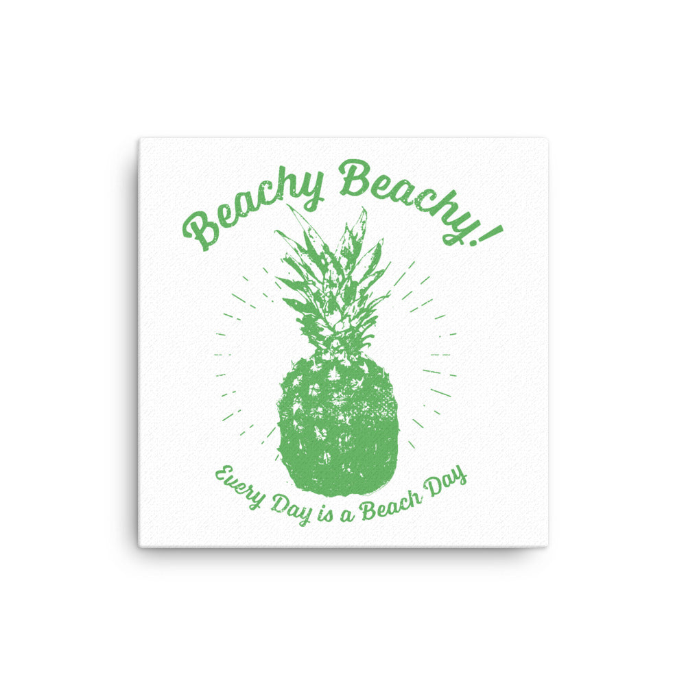 Beachy Beachy Vintage Pineapple Canvas Wall Art