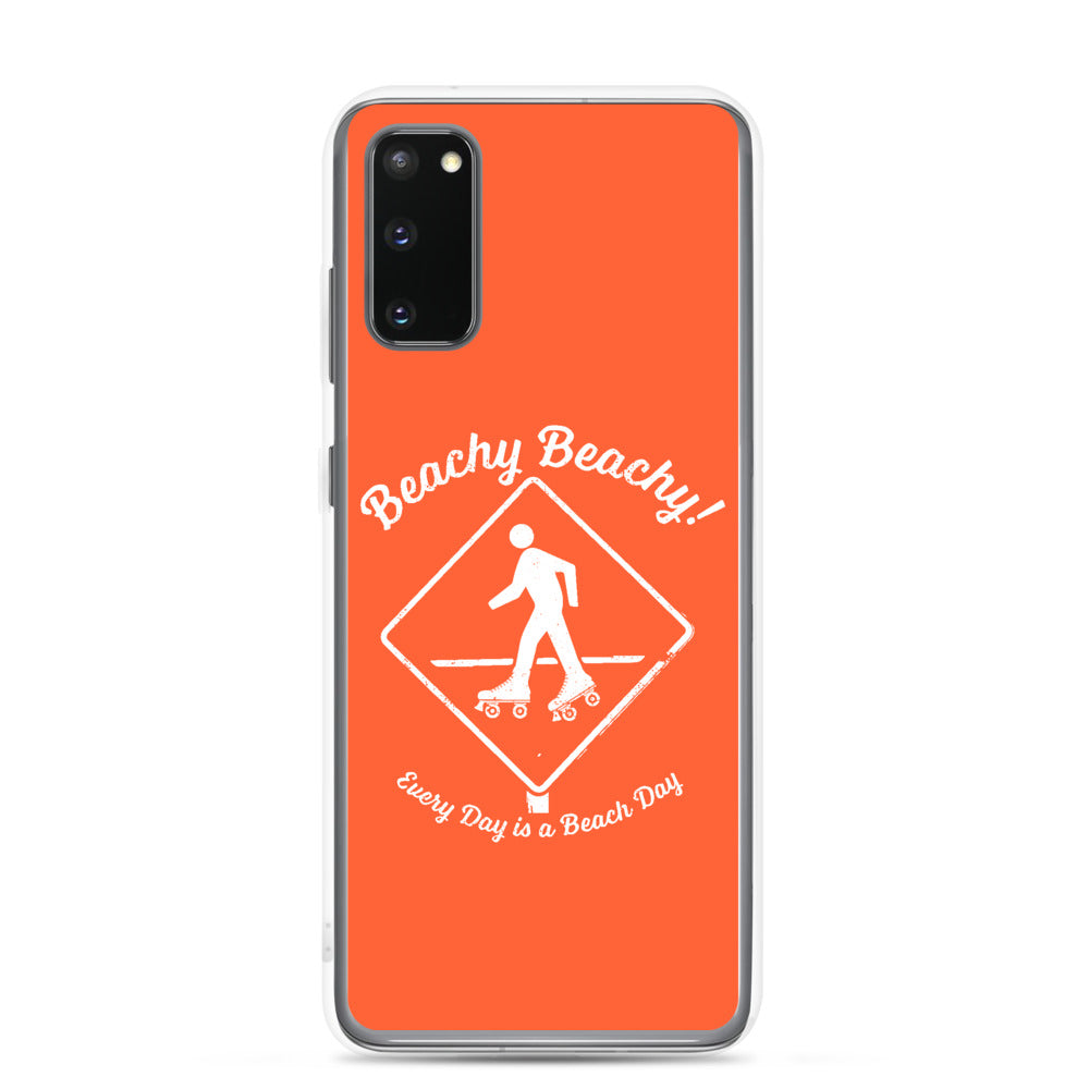 Beachy Beachy Vintage Rollerskater Crossing Samsung Phone Case