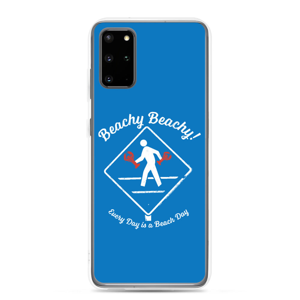 Beachy Beachy Vintage Lobsterman Crossing Samsung Phone Case