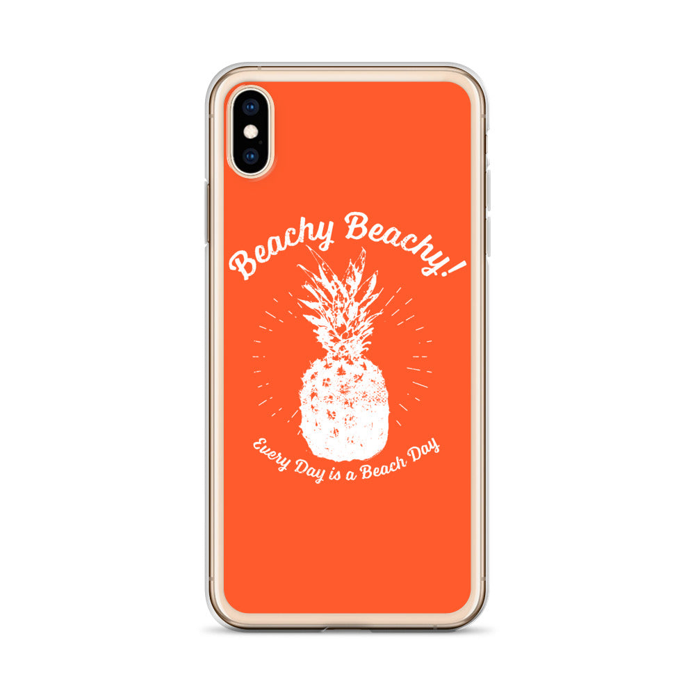 Beachy Beachy Vintage Pineapple iPhone Case