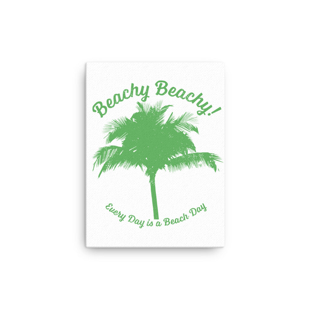 Beachy Beachy Vintage Palm Tree Canvas Wall Art